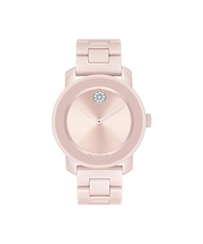 Movado Bold Blush Boîtier en acier céramique Movado Bold Blush Boîtier en acier céramique