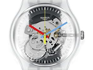 Swatch Clearly Black Striped