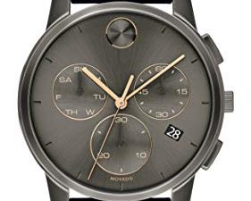 Movado Bold Thin Montre décontractée pour homme