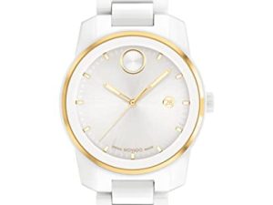 Movado Bold Verso Bracelet en céramique blanche