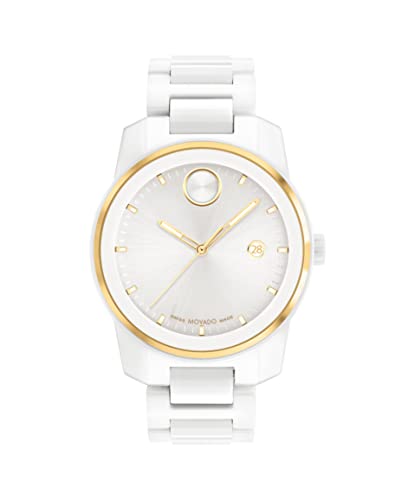Movado Bold Verso Bracelet en céramique blanche Movado Bold Verso Bracelet en céramique blanche
