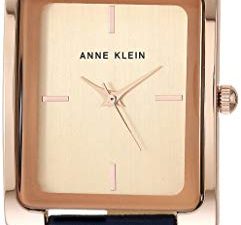 Anne Klein Montre à bracelet en cuir