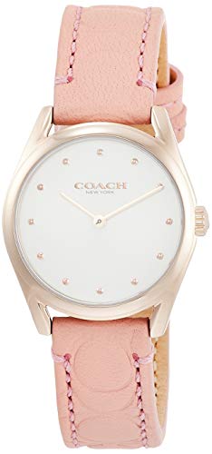 Coach Montre Femme Quartz Cadran Blanc Cuir Coach Montre Femme Quartz Cadran Blanc Cuir