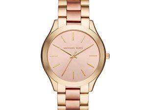 Michael Kors MK3493 Montre Slim Runway dorée