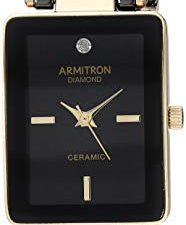 Armitron 75/5613 Montre-bracelet en céramique avec accents