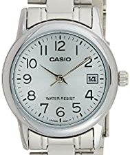 Casio # LTP-V002D-2B Montre standard en acier