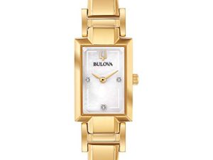 Bracelet Bulova pour femme en acier inoxydable