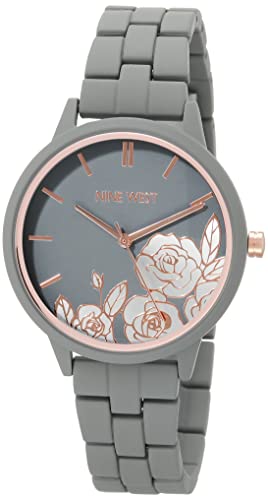 Montre-bracelet caoutchouté Nine West pour femme Montre-bracelet caoutchouté Nine West pour femme