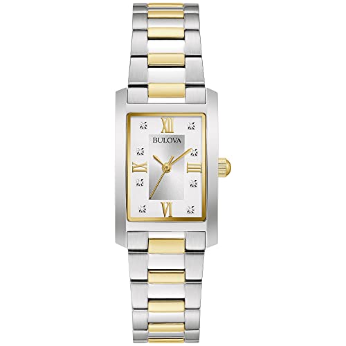 Bulova Montre à quartz classique à 3 Bulova Montre à quartz classique à 3
