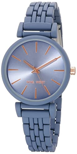 Montre-bracelet caoutchouté Nine West pour femme Montre-bracelet caoutchouté Nine West pour femme