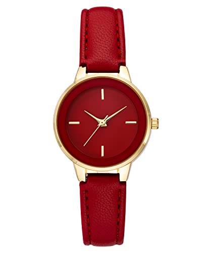 Amazon Essentials Montre à bracelet en similicuir Amazon Essentials Montre à bracelet en similicuir