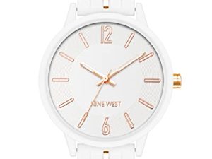 Montre-bracelet caoutchouté Nine West pour femme