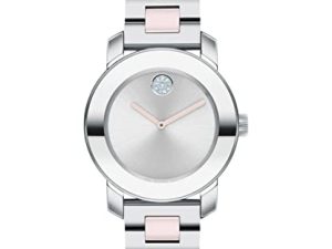 Movado Montre à quartz suisse en céramique