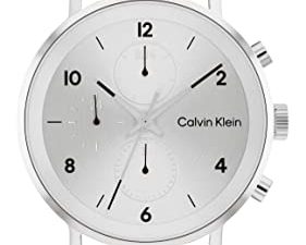 Calvin Klein Montre multifonction en acier inoxydable