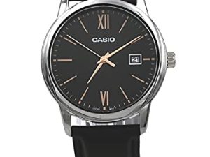 Casio MTP-V002L-1B3 Robe standard pour homme Bracelet
