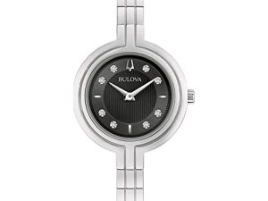Bulova Montre-bracelet à quartz Rhapsody pour femme