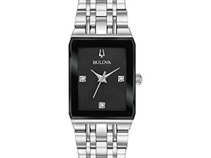 Bulova Montre moderne à quartz Quadra pour