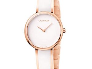 Calvin Klein Montre Femme avec Bracelet en