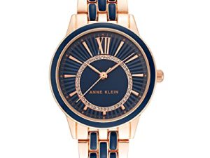 Anne Klein Montre-bracelet accentuée de paillettes pour