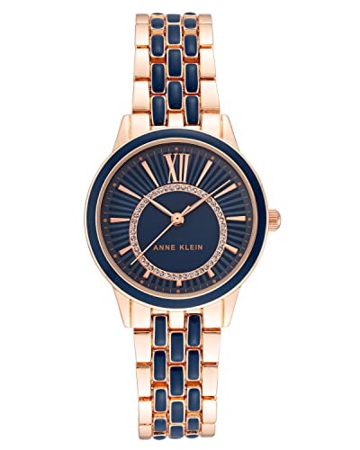 Anne Klein Montre-bracelet accentuée de paillettes pour Anne Klein Montre-bracelet accentuée de paillettes pour