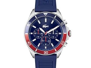 Lacoste Montre à quartz en acier inoxydable