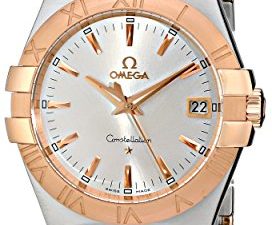 Omega pour homme 123.20.35.60.02.001 Constellation cadran argenté