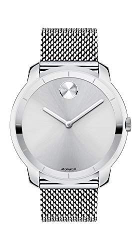 Movado BOLD Montre mince en acier inoxydable Movado BOLD Montre mince en acier inoxydable