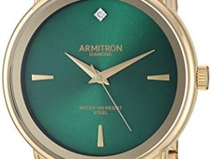 Armitron Montre-bracelet ornée de diamants pour homme