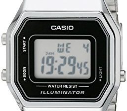 Montre rétro numérique Casio pour femme