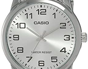 Casio #MTP-V001D-7B Montre à cadran argenté standard