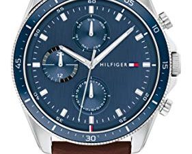 Tommy Hilfiger Qtz Montre décontractée multifonction en