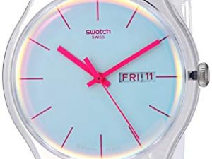 Bracelet en silicone à quartz Swatch Transformation