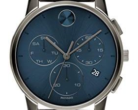 Movado Bold Thin Chronographe Quartz Cadran Bleu