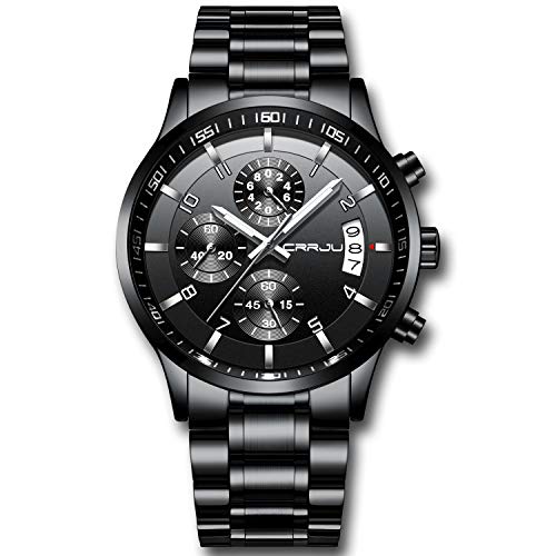 CRRJU Montres en acier inoxydable à la CRRJU Montres en acier inoxydable à la