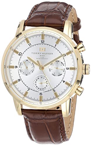 Tommy Hilfiger 1790874 Montre dorée pour homme Tommy Hilfiger 1790874 Montre dorée pour homme