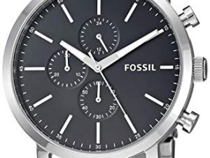 Fossil Luther Montre à quartz en acier