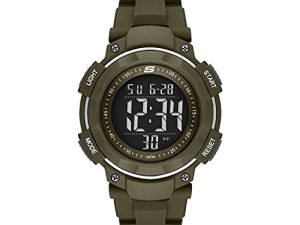 Skechers Ruhland Montre chronographe numérique décontractée pour