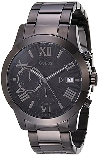 Montre Guess 45 mm en acier inoxydable Montre Guess 45 mm en acier inoxydable
