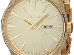 Nixon Sentry SS acier inoxydable jour/date 42