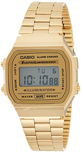 Casio Collection Montre unisexe pour adulte A168WG Casio Collection Montre unisexe pour adulte A168WG