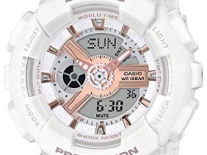 Montre Sport Ba110Rg-7A Montre Femme Blanc 43.4Mm