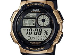 Casio Montre à quartz en acier inoxydable