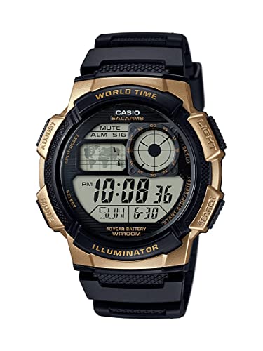 Casio Montre à quartz en acier inoxydable Casio Montre à quartz en acier inoxydable