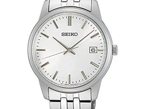 Seiko Essential Quartz Montre Homme Cadran Argent