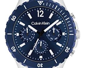 Calvin Klein Montre multifonction en acier inoxydable