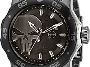 Invicta Marvel Punisher Quartz Gunmetal Cadran Montre