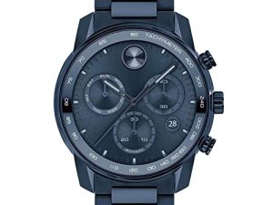Movado Bold Verso Montre à cadran bleu