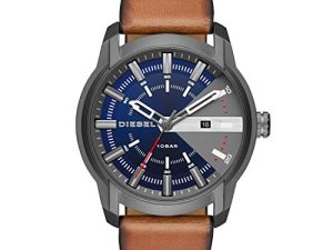 Diesel Armbar Montre à quartz en acier