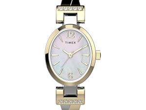 Timex Montre pour femme avec bracelet extensible