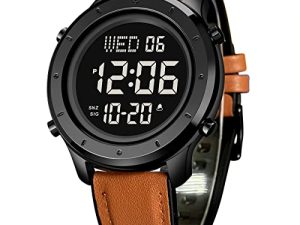 Zolohoni Montre en cuir pour homme pour